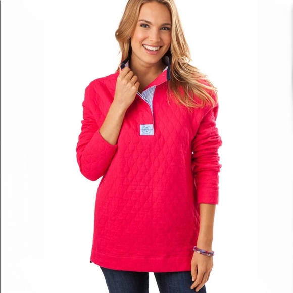 Southern Tide Tops - SOUTHERN TIDE QUILTED SKIPTIDE PULLOVER